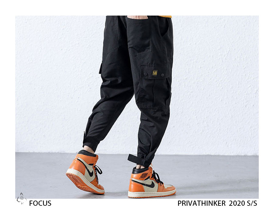 Privathinker Men Black Joggers