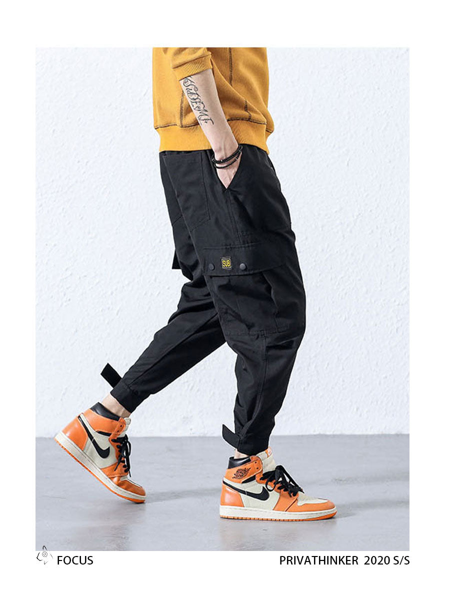 Privathinker Men Black Joggers