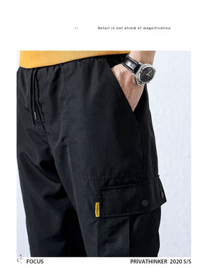 Privathinker Men Black Joggers