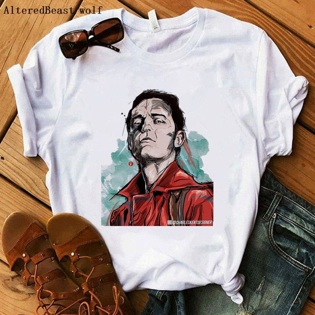 Money Heist Tees/tops