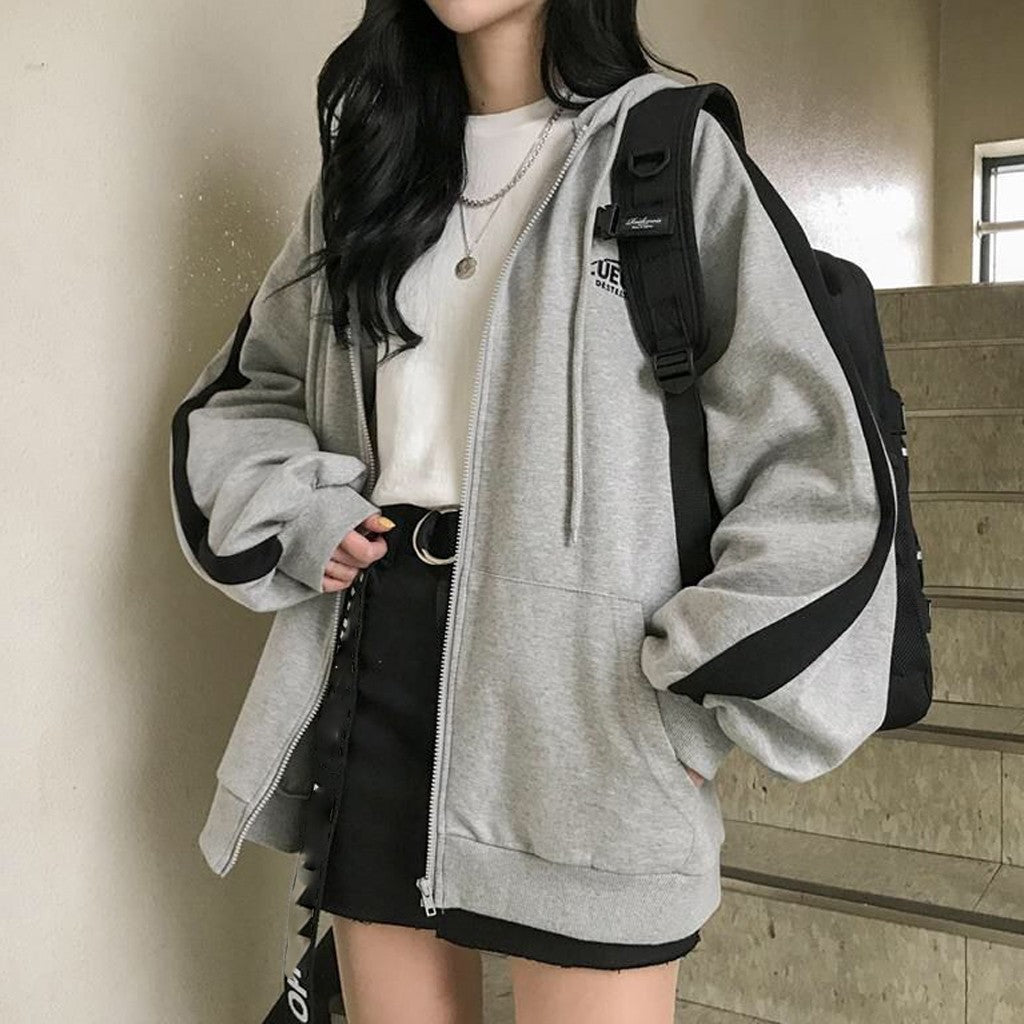 Harajuku Streetwear Hoodie Women