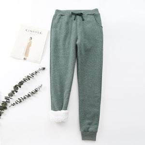 Winter Cashmere Pants Women