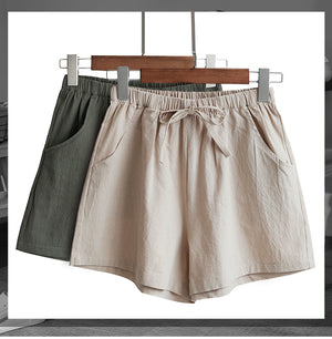 Summer Cotton/ Linen Shorts