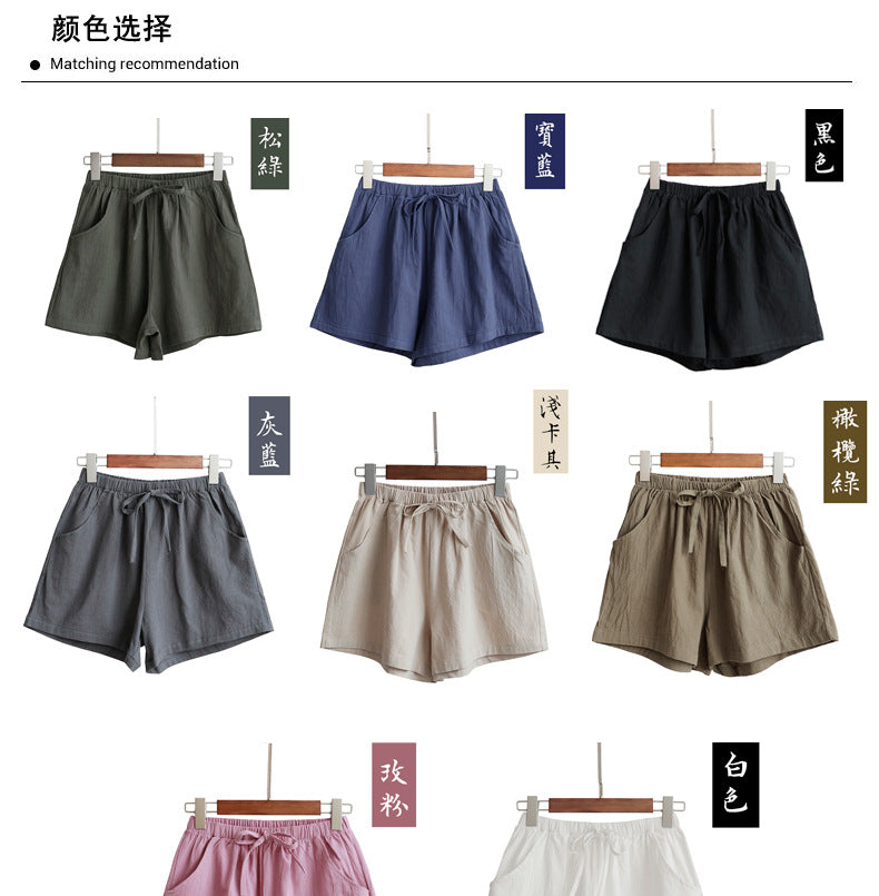 Summer Cotton/ Linen Shorts