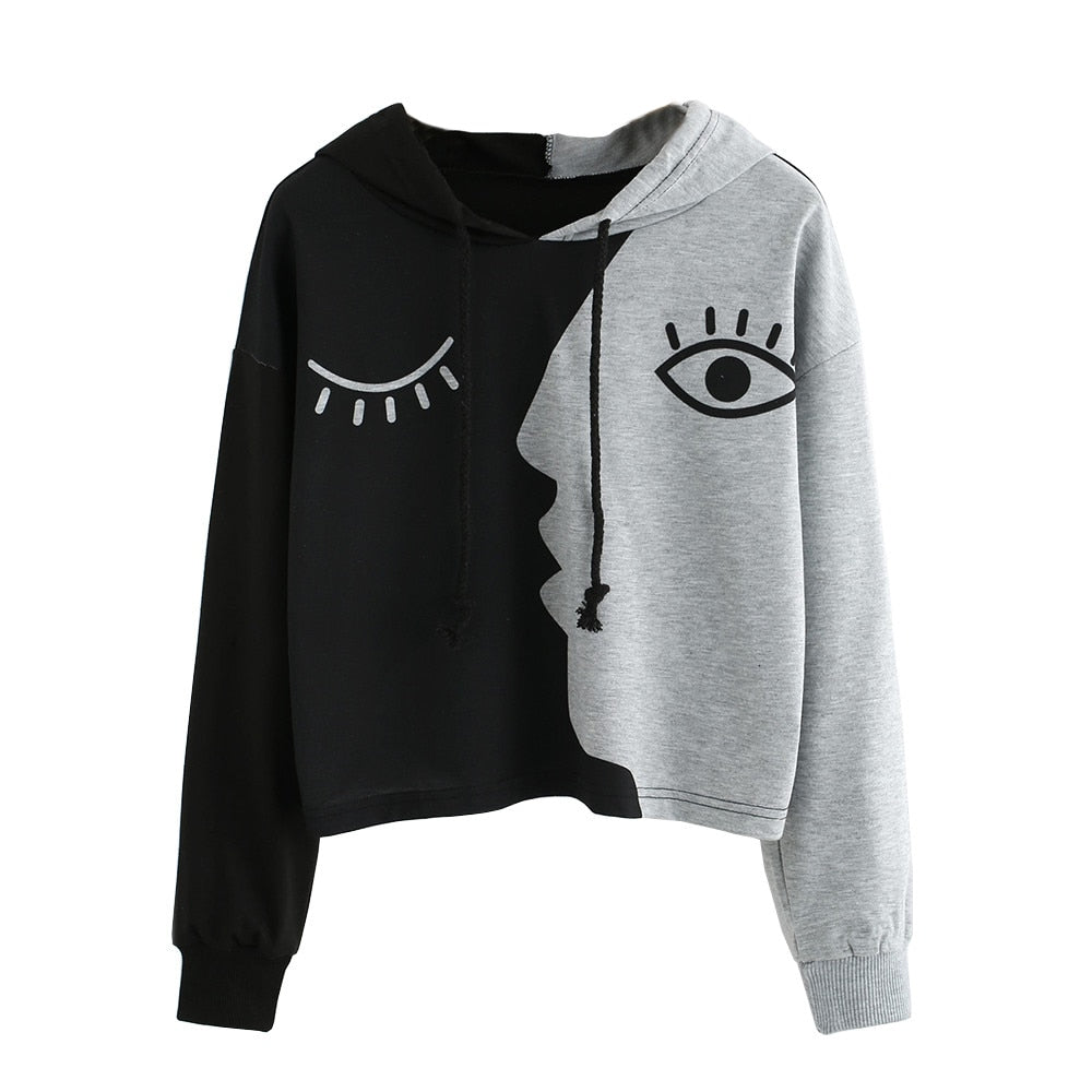 Gothic Hoodie Eyes