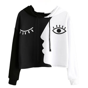 Gothic Hoodie Eyes