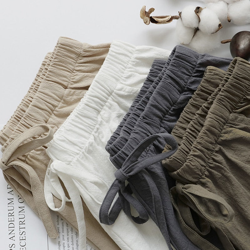 Summer Cotton/ Linen Shorts