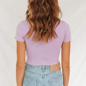 Summer Knit Crop Top