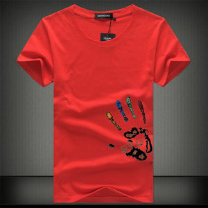 Hand-art print tees