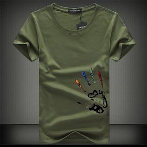 Hand-art print tees