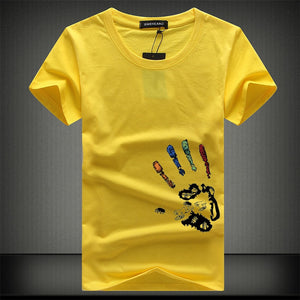 Hand-art print tees