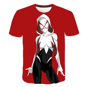 Spider-Man totem T-shirt.