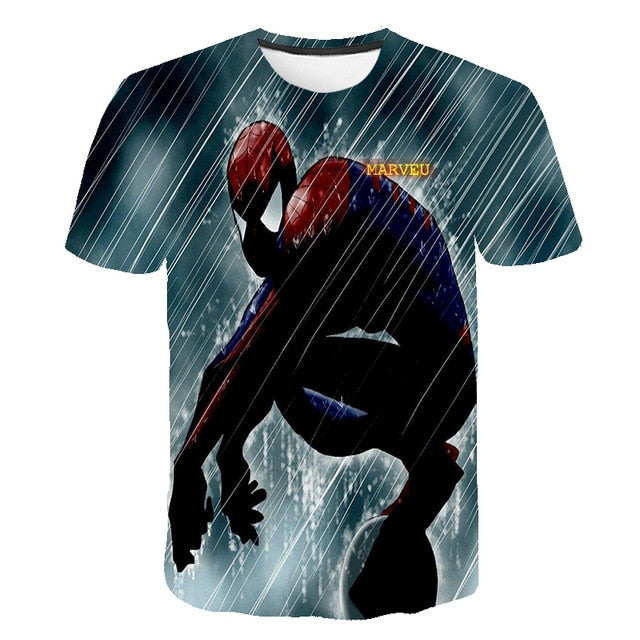 Spider-Man totem T-shirt.